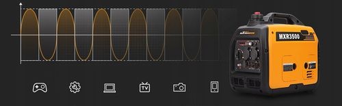 3.5KW Generator Inwerter przenośny jednofazowy Maxpeedingrods benzyna na Arena.pl