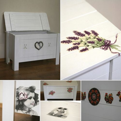 Skrzynia sosnowa skrzynia balkonowa ogrodowa Drewniany kufer na zabawki EKO na Arena.pl