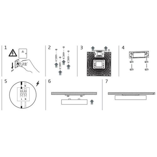 Kwadratowy natynkowy plafon Lid Square 10423 Nowodvorski LED 50W 3000K biały na Arena.pl