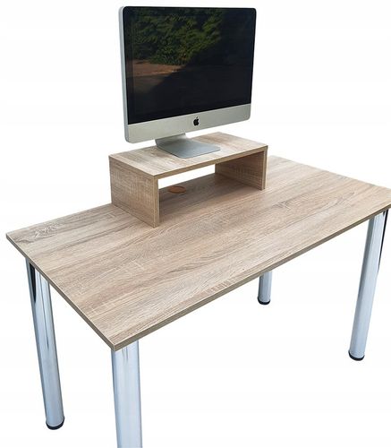 PODSTAWKA POD EKRAN NA BIURKO NA MONITOR DĄB SONOMA na Arena.pl