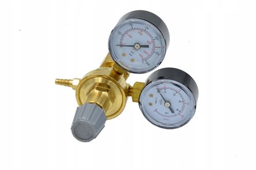 Reduktor CO2/ARGON z dwoma zegarami + króciec na Arena.pl