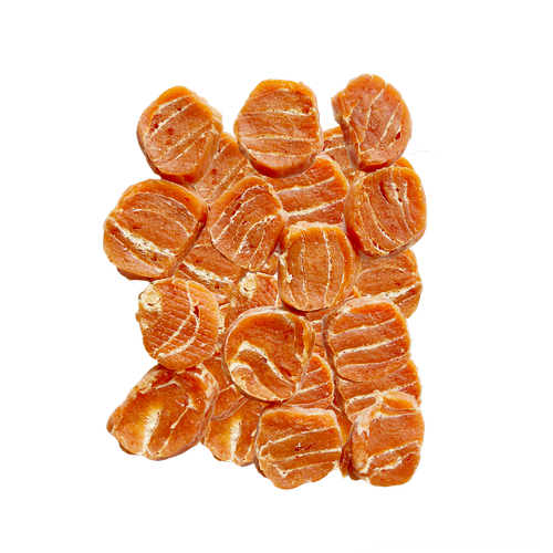 Smaczki dla kota przysmaki mini chipsy z łososiem i dorszem 50g UNIQ PETS na Arena.pl