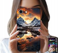 ETUI DO IPHONE SE / SE2 - STRUMIEŃ, GÓRY, SZCZYTY, EVEREST + FOLIA