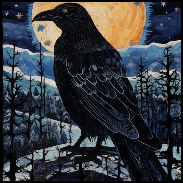 Plakat 90x90cm Kruczy Mąciciel zdjęcie 2