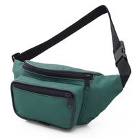 NERKA saszetka biodrówka damska polska N091 ciemna zielona