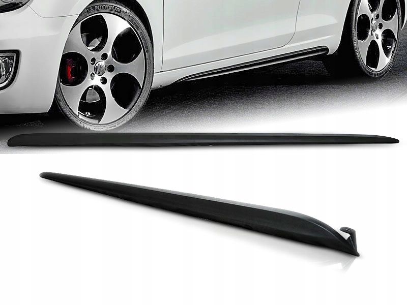 PROGI nakładki VW GOLF 6 GTI STYLE zdjęcie 2