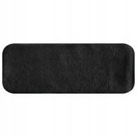 Szybkoschnący duży ręcznik treningowy AMY 70x140 czarny mikrofibra