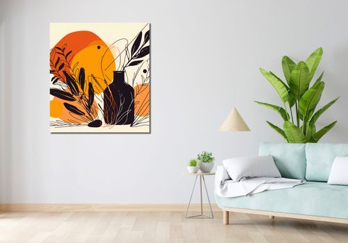 Obraz 90x100cm Jaskrawy Zachód na Arena.pl