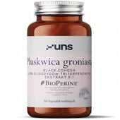 UNS Pluskwica Groniasta Ekstrakt 5:1 60vegcaps UDERZENIE GORĄCA NIEPOKÓJ