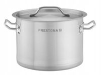 GARNEK INDUKCJA NIERDZEWNY 9 L SREDNI 250 mm TROJWARSTWOWE DNO PRESTONA