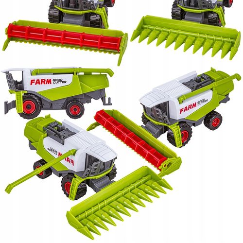 ZESTAW Traktorów TIR FARMA dla Dzieci Kombajn Zwierzęta Pojazdy Rolnicze na Arena.pl