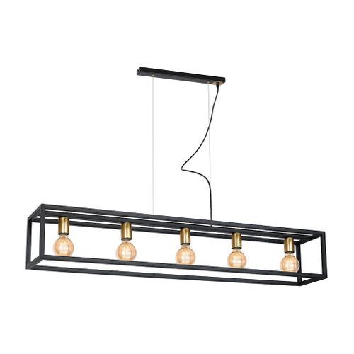 Lampa wisząca CAGE 5xE27 na Arena.pl