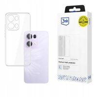 Silikonowe etui na Oppo Reno 13 Pro - 3mk Clear Case