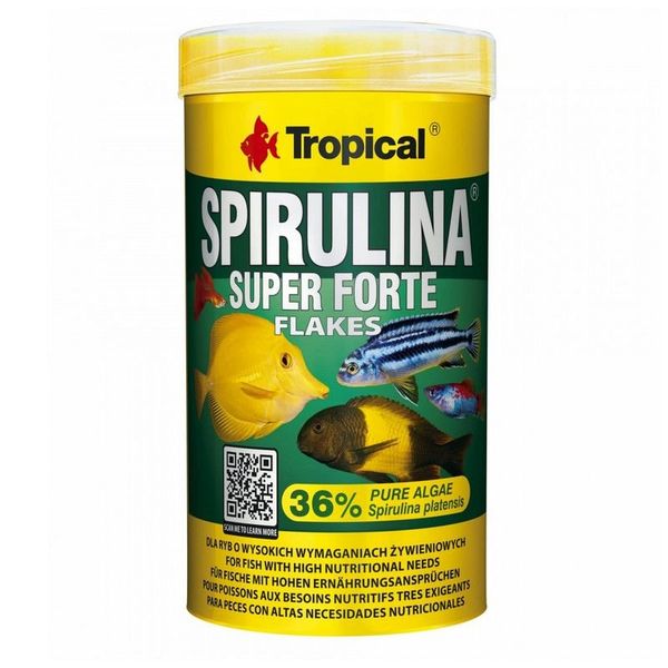 Tropical Super Spirulina Forte 36% 250 ml - 50 g zdjęcie 1