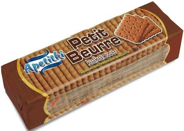APETITKI P. PETIT BEURRE 200g KAKAO zdjęcie 1
