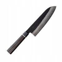 JAPOŃSKI NÓŻ KUCHENNY SANTOKU SUNCRAFT SENZO FINEST STAL SPG-STRIX 65HRC