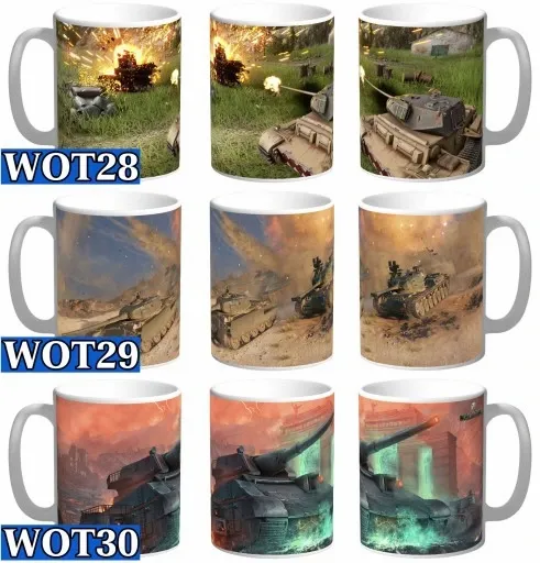 Kubek World of Tanks War Thunder + IMIĘ i KARTONIK zdjęcie 3