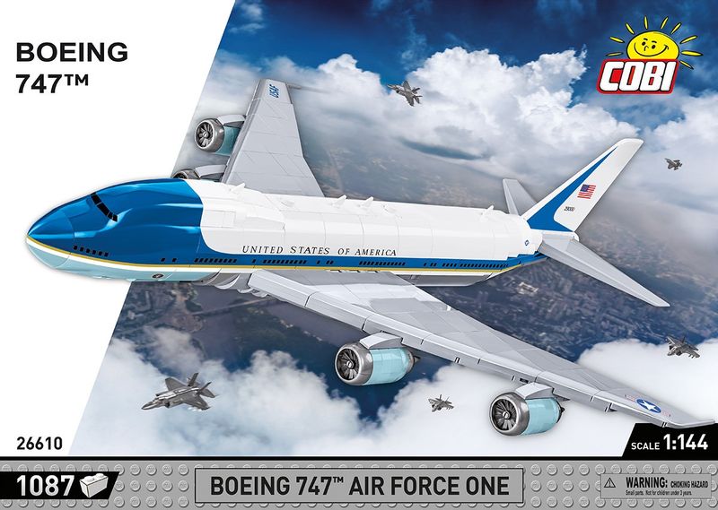 Klocki Boeing 747 Air Force One zdjęcie 10