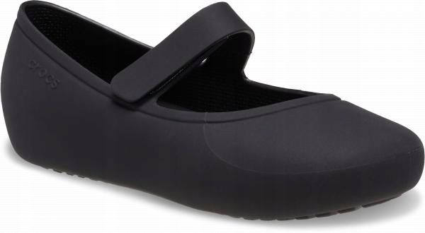 Dziewczęce Balerinki Baletki Półbuty Crocs Brooklyn Mary 209430 Flat 22-23 zdjęcie 1