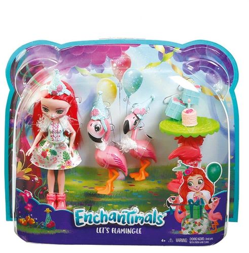 ENCHANTIMALS Zestaw Flemingowe Figle na Arena.pl