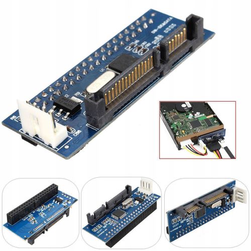 adapter 40pin SATA IDE HDD 3,5" dysk na Arena.pl