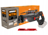 Piła Szablasta WORX WX516.9 Bezszczotkowa 30mm 20V