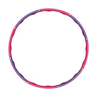 Hula hop składany Kugaro różowo - fioletowy 95 cm