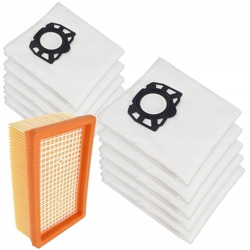 10x WORKI FILTR DO ODKURZACZA KARCHER WD4 WD5 WD6 PREMIUM KWD6 MV4 MV5 MV6 na Arena.pl