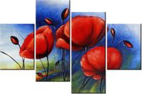 140CM 70 OBRAZ MAKI POLU ŚCIENNY