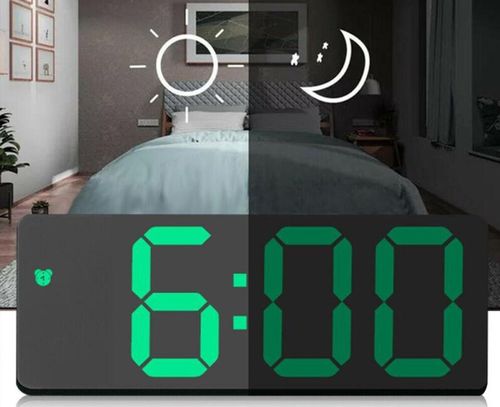 ZEGAR ELEKTRONICZNY LED BUDZIK ZEGAREK Z ALARMEM B na Arena.pl