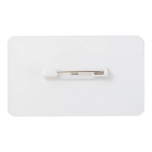 Identyfikator akrylowy 7,6 x 4,5 cm do sublimacji na Arena.pl