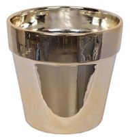 Doniczka złota duża