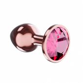 plug butt plug diamond ruby shine l rose gold