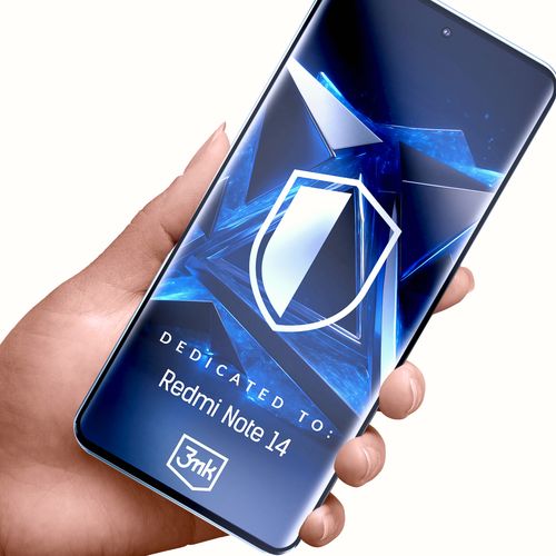 Redmi Note 14 5G - 3mk HardGlass Max Lite Black na Arena.pl