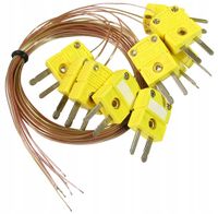 CZUJNIK TEMPERATURY TERMOPARA TYPU K DIA=0,25mm 5m