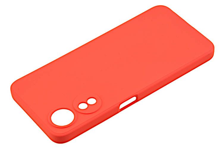 Etui silikonowe Tint do Oppo A78 5G czerwony zdjęcie 2