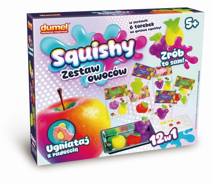 SQUISHY ZESTAW OWOCÓW zdjęcie 1