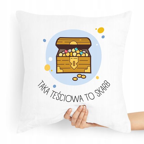 Poduszka Dla Teściowej Taka Teściowa To Skarb Z Nadrukiem Ze Zdjęciem na Arena.pl