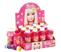 ND17_ZA-60972 Bańki mydlane duże 300ml Barbie p12 DULCOP