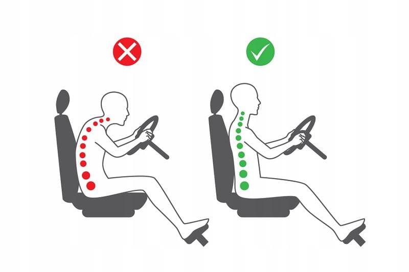 MATA ERGONOMICZNA do RENAULT CLIO 1 2 3 4 THALIA zdjęcie 6