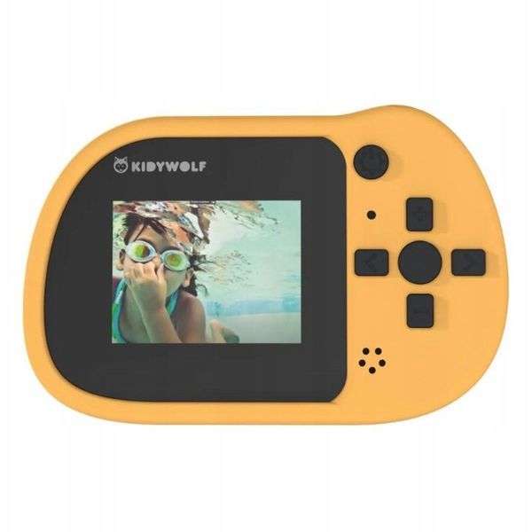 Kidywolf - Wodoodporny aparat Kidycam - Pomarańczowy zdjęcie 10