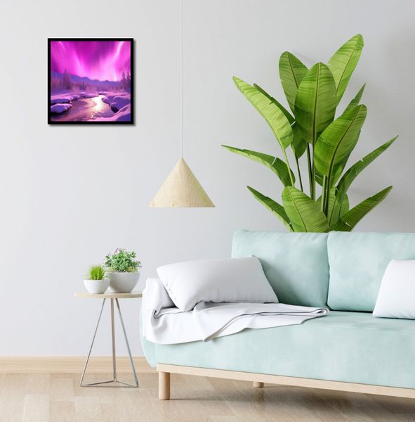Plakat 40x40cm Aurora Nad Niebiem zdjęcie 4