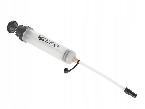 GEKO ODSYSARKA RĘCZNA DO PŁYNÓW OLEJU STRZYKAWKA WYSYSARKA RĘCZNA 200ML na Arena.pl