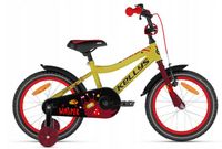 ALUMINIOWY Rower dziecięcy KELLYS Wasper (16'') yellow WZROST 100-110cm