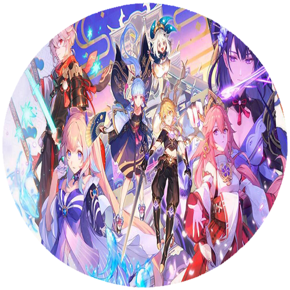 Podkładka pod myszkę Genshin Impact zdjęcie 2