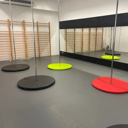 Materac do pole dance 120cm wytrzymały Czarny na Arena.pl