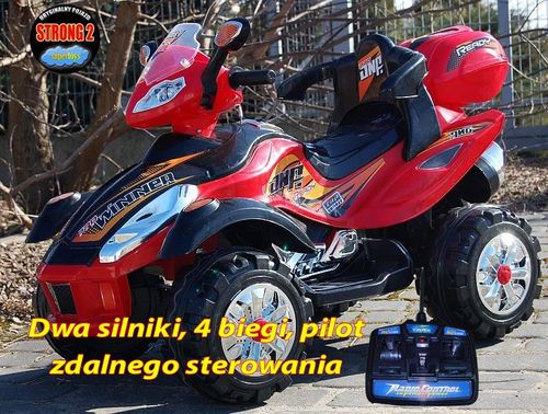 QUAD WINNER 4 BIEGI,2 SILNIKI STRONG 2+PILOT/ PB-903 na Arena.pl