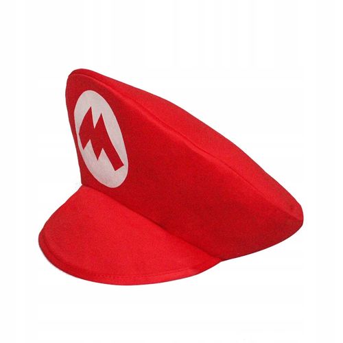 Nowa czapka Super Mario Bros Red Cap + wąsy na Arena.pl