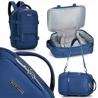 Plecak do samolotu / bagaż podręczny WITTCHEN 29-3P-000-90 granatowy 2w1