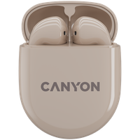CANYON Słuchawki douszne TWS-6 Etui Beżowe